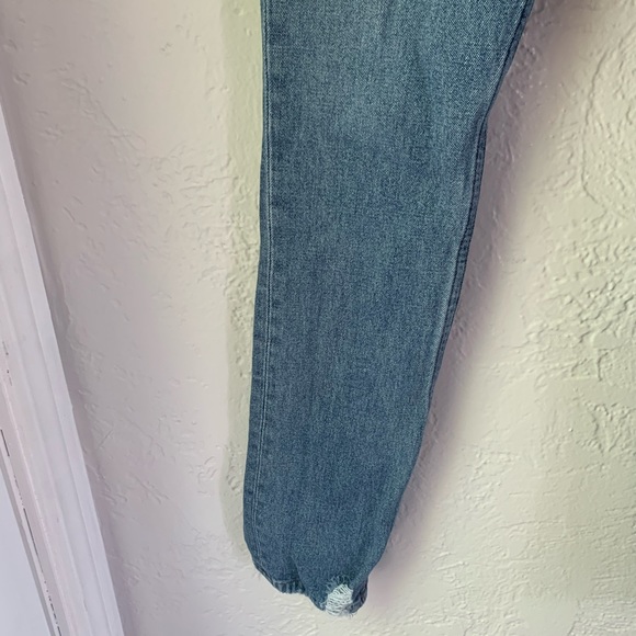 Reformation Hepburn High Rise Skinny Jean in Rainier Wash - Picture 9 of 15